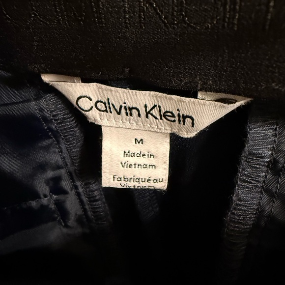 Calvin Klein Pull-on Split Hem Pants - Navy Blue - Picture 5 of 7